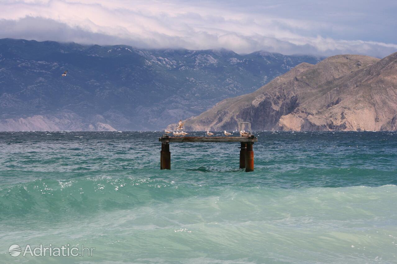 Baška Krk szigeten (Kvarner)