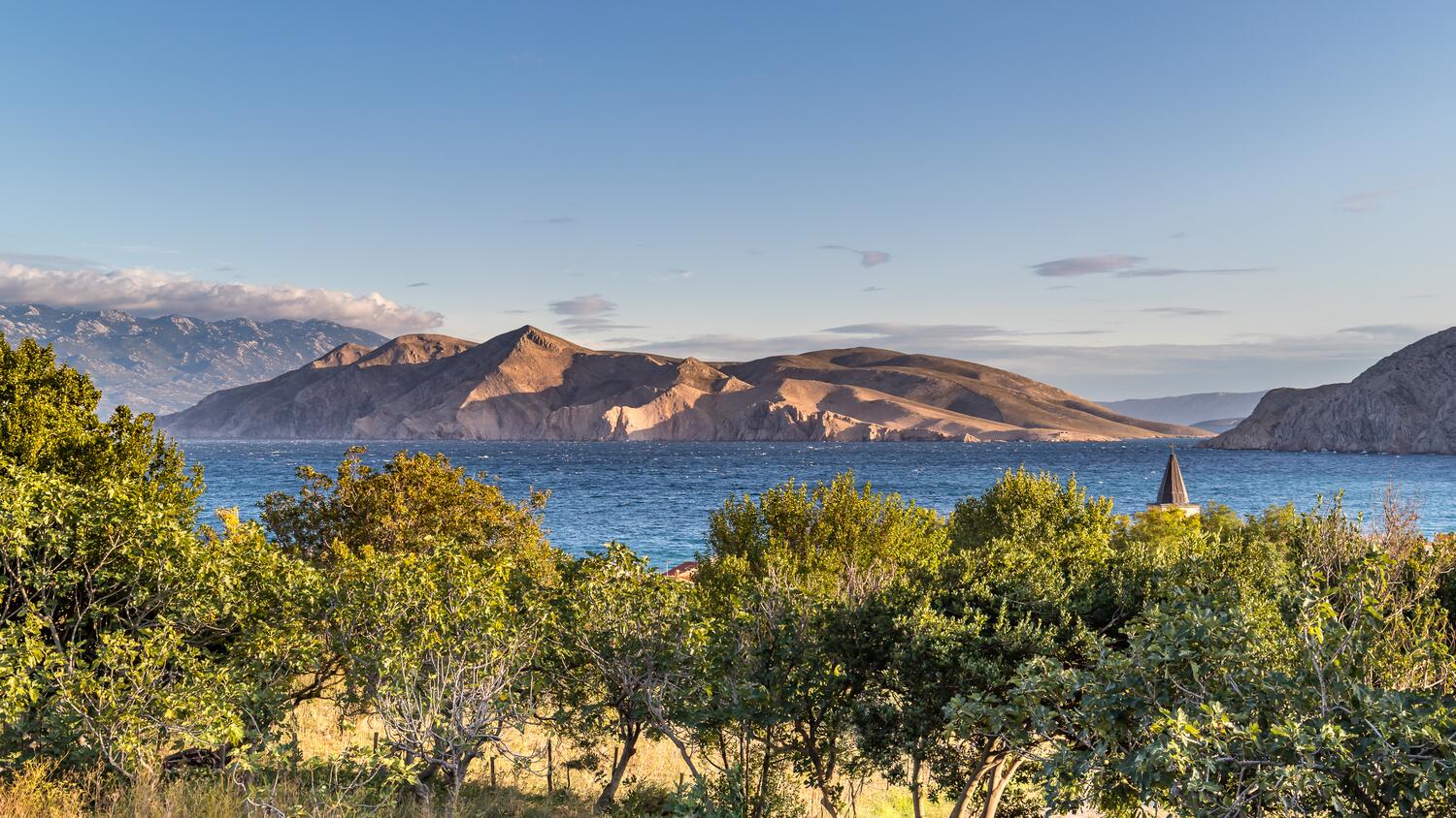 Baška Krk szigeten (Kvarner)