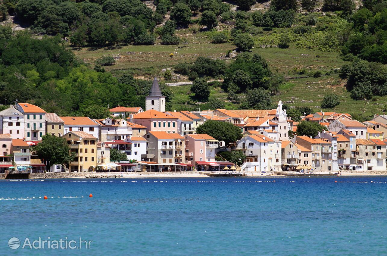 Baška Krk szigeten (Kvarner)