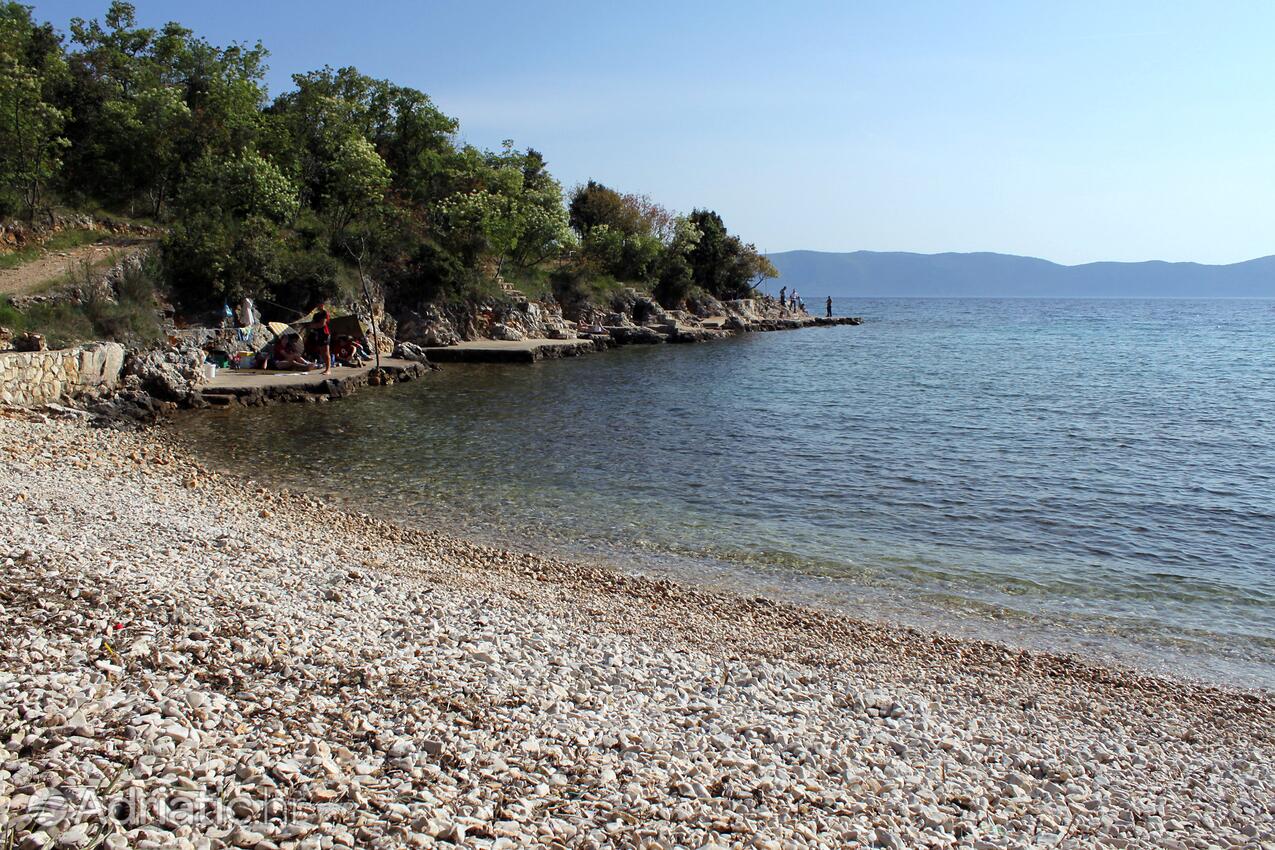 Plaže v bližini - Apartmaji s parkingom Pinezići, Krk