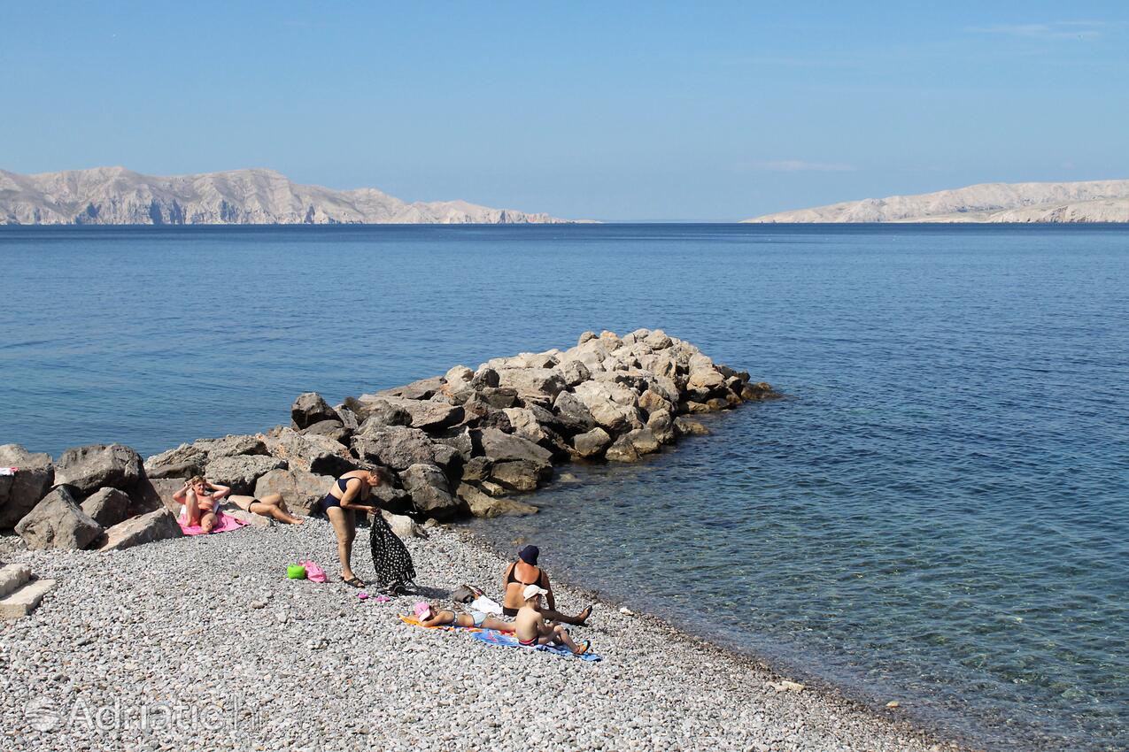 Közeli strandok - Apartmanok parkolóhellyel Senj