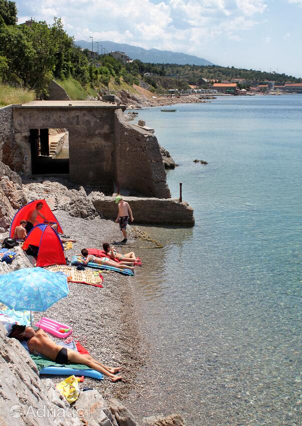 Közeli strandok - Apartmanok parkolóhellyel Senj