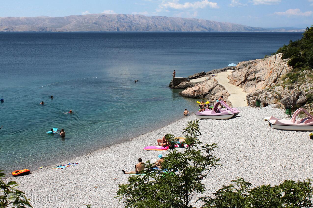 Közeli strandok - Apartmanok parkolóhellyel Senj