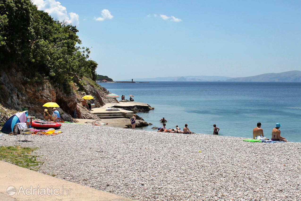 Közeli strandok - Apartmanok parkolóhellyel Senj