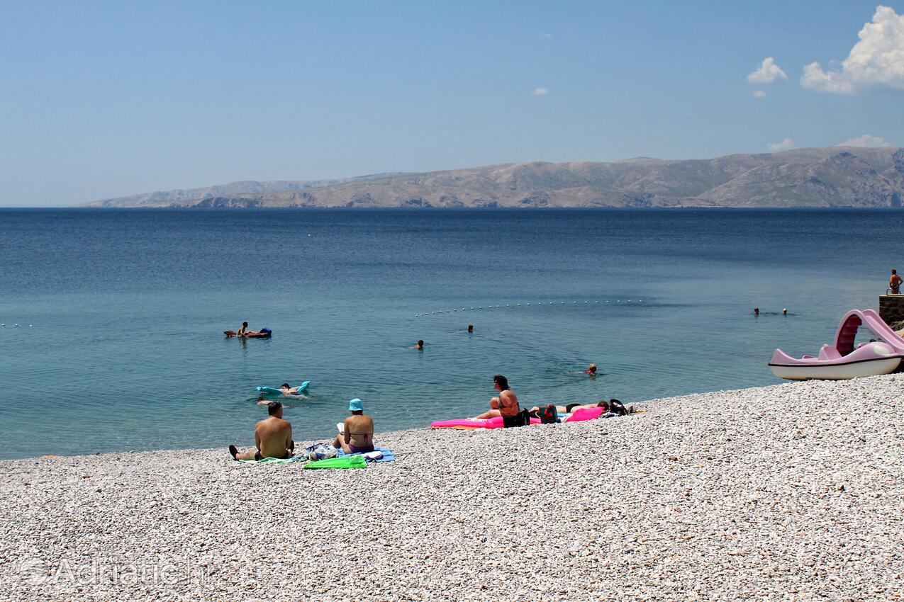 Közeli strandok - Apartmanok parkolóhellyel Senj