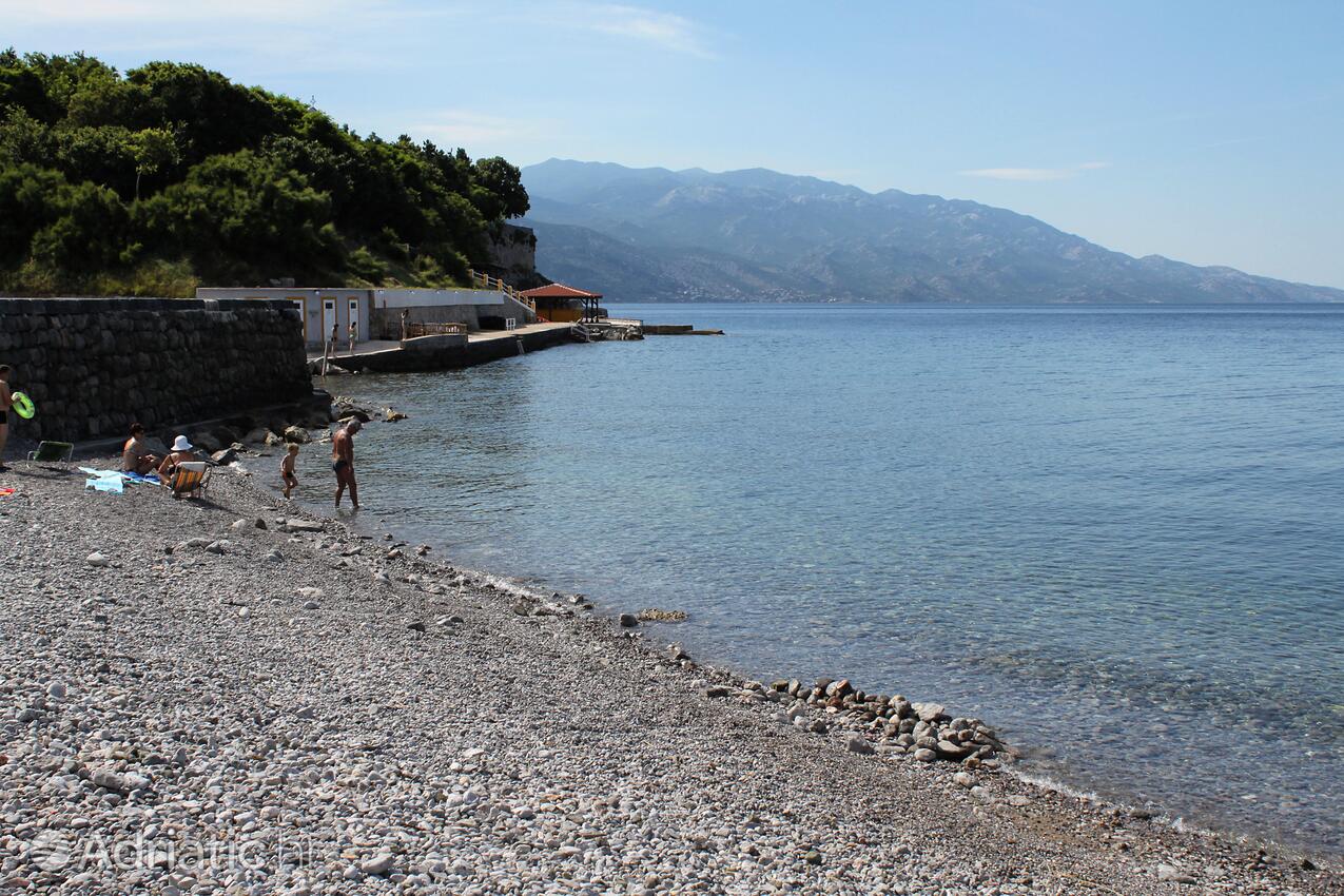 Közeli strandok - Apartmanok parkolóhellyel Senj