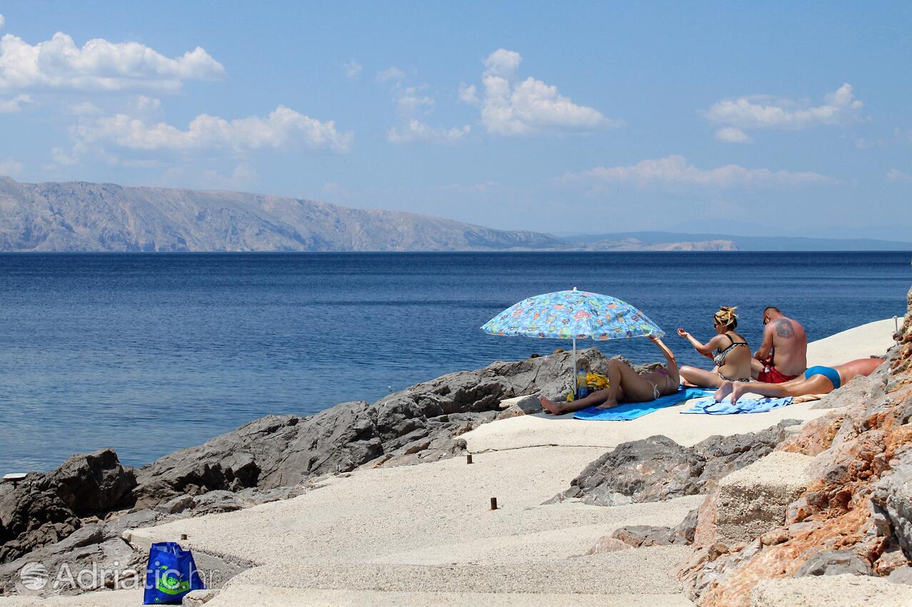 Közeli strandok - Apartmanok parkolóhellyel Senj