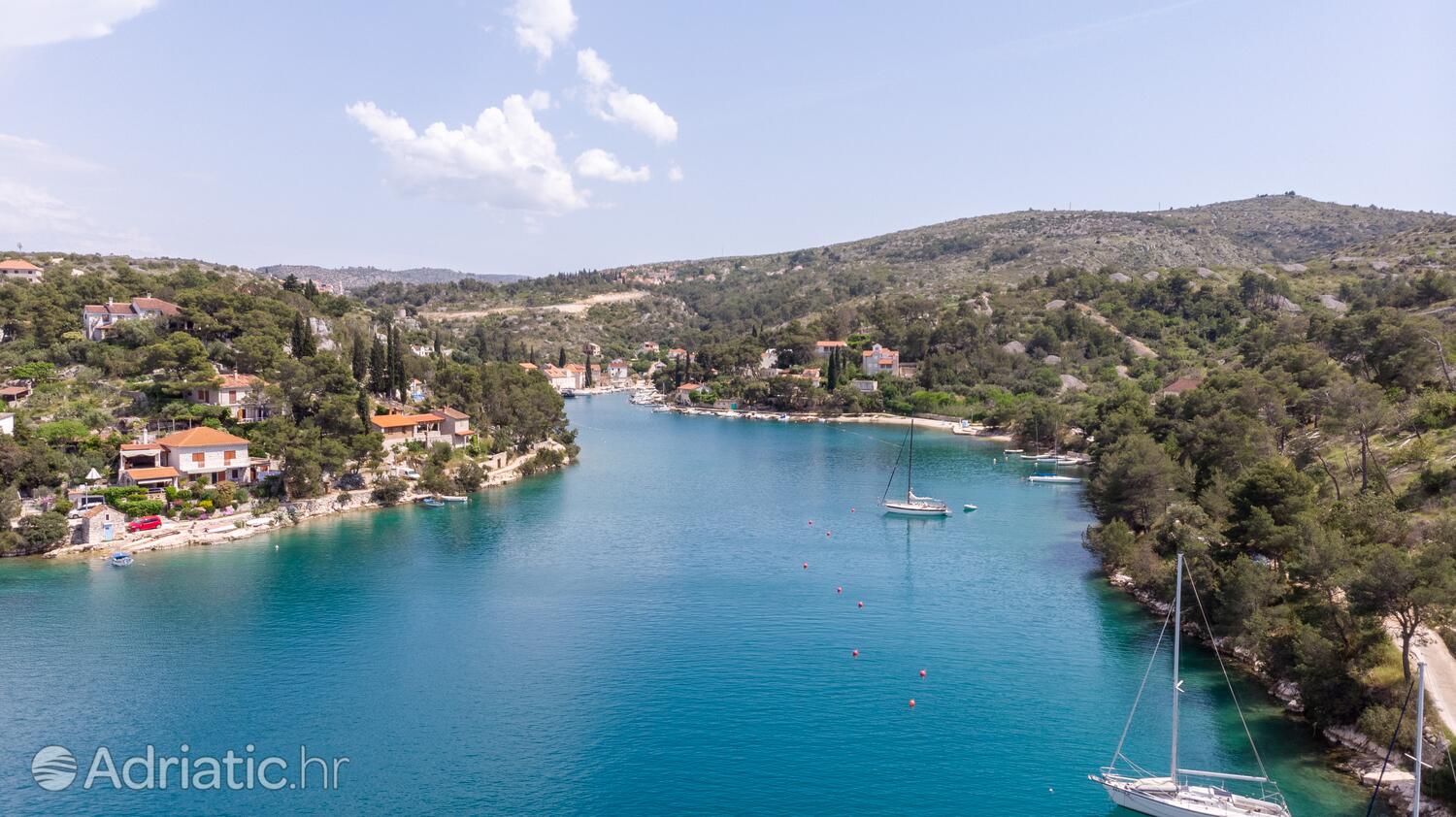 Bobovišća na Moru on the island Brač (Srednja Dalmacija)