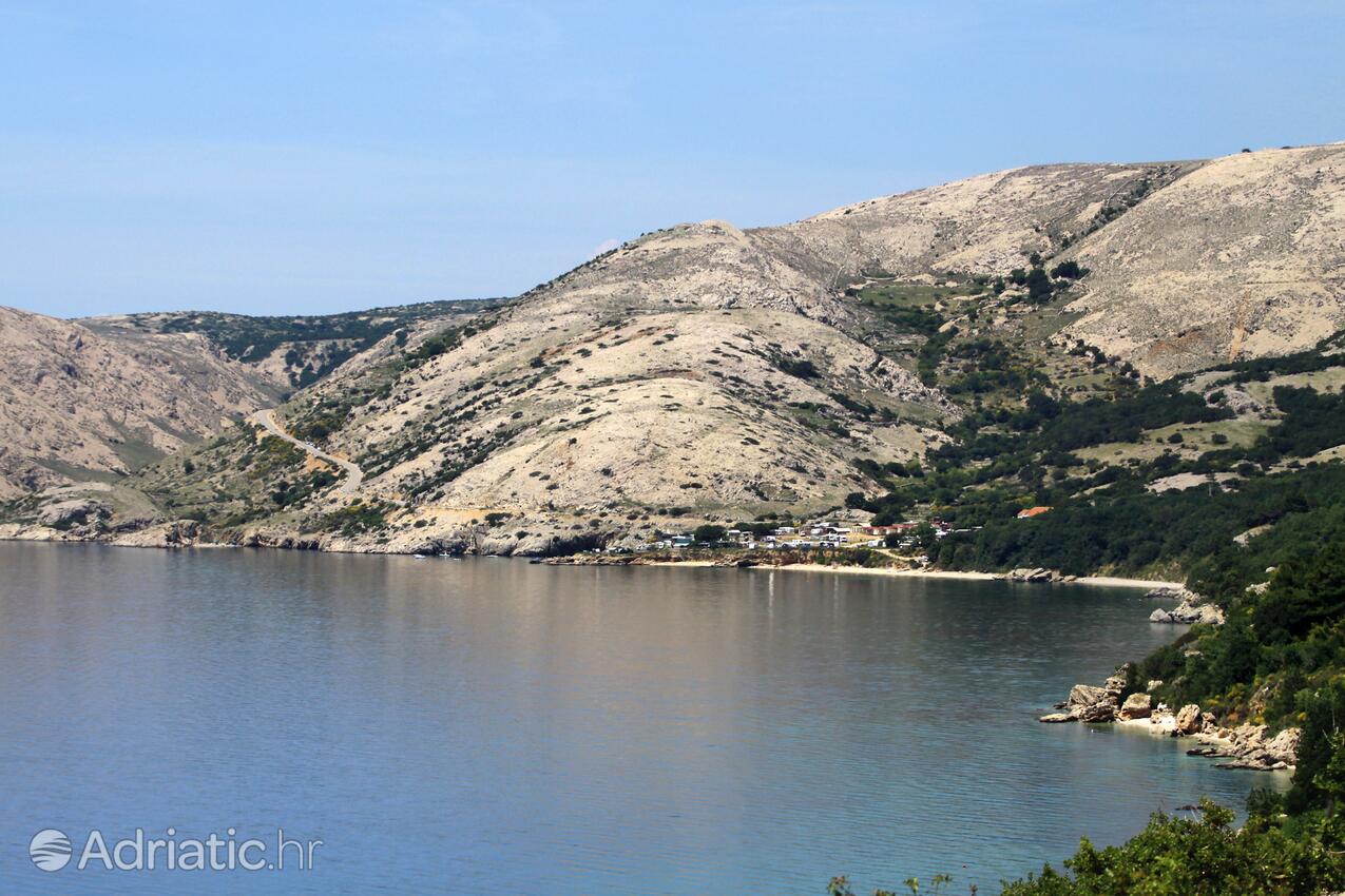 Stara Baška na otoku Krk (Kvarner)