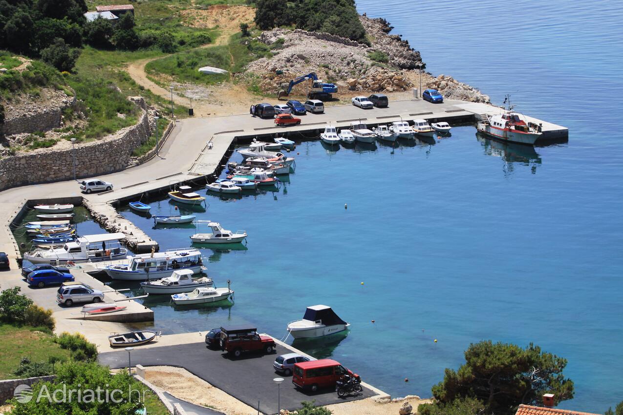 Stara Baška na otoku Krk (Kvarner)