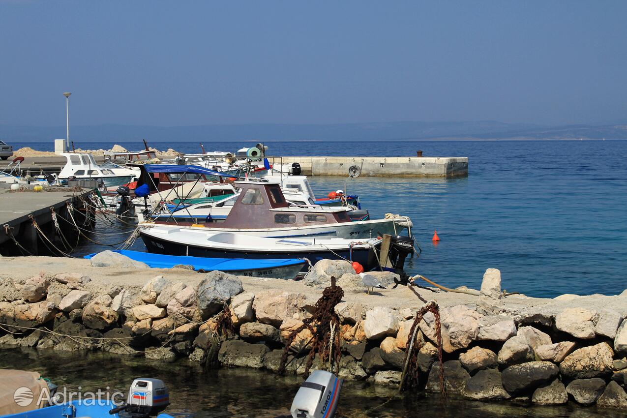 Stara Baška na otoku Krk (Kvarner)