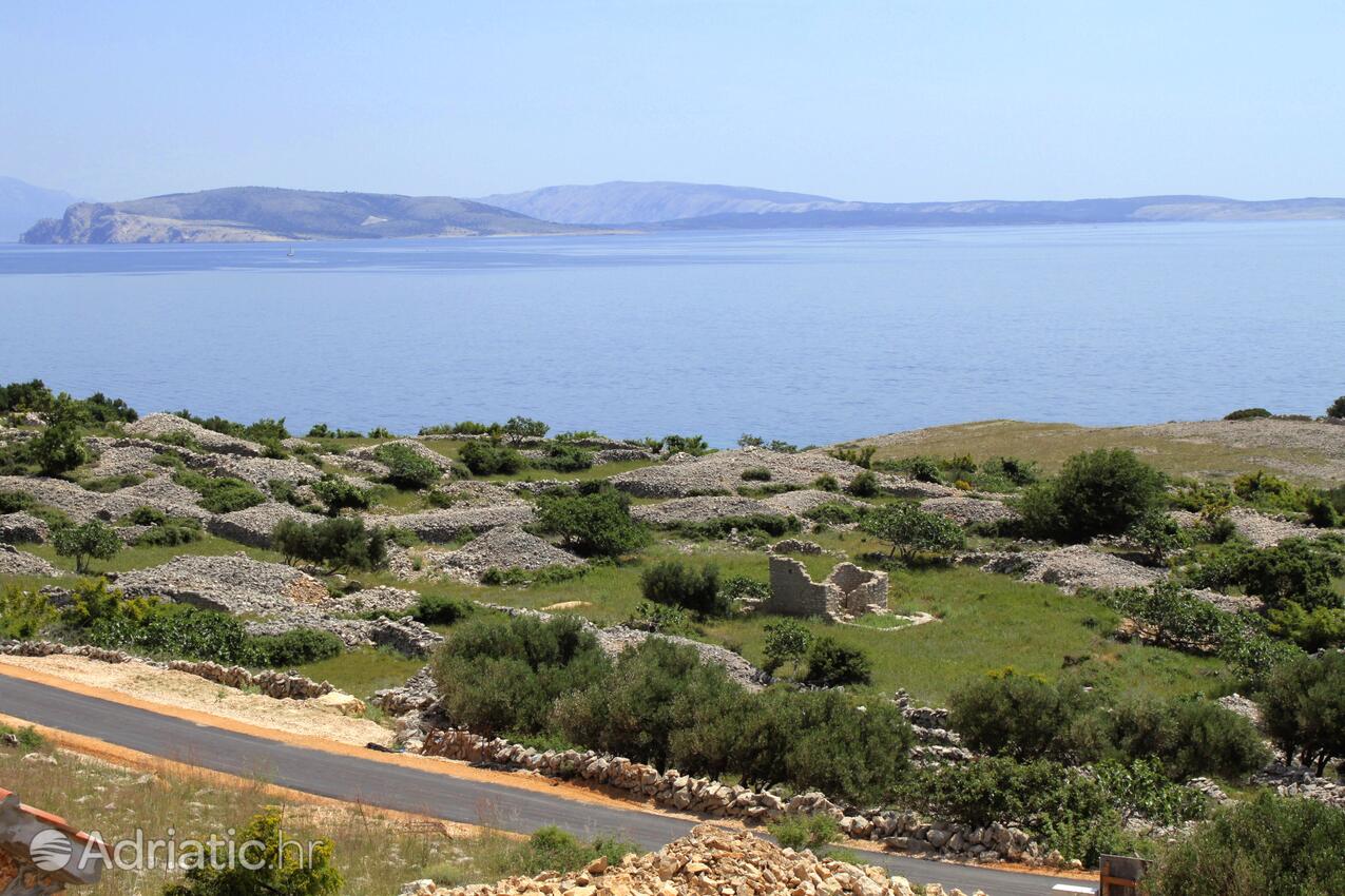 Stara Baška na otoku Krk (Kvarner)