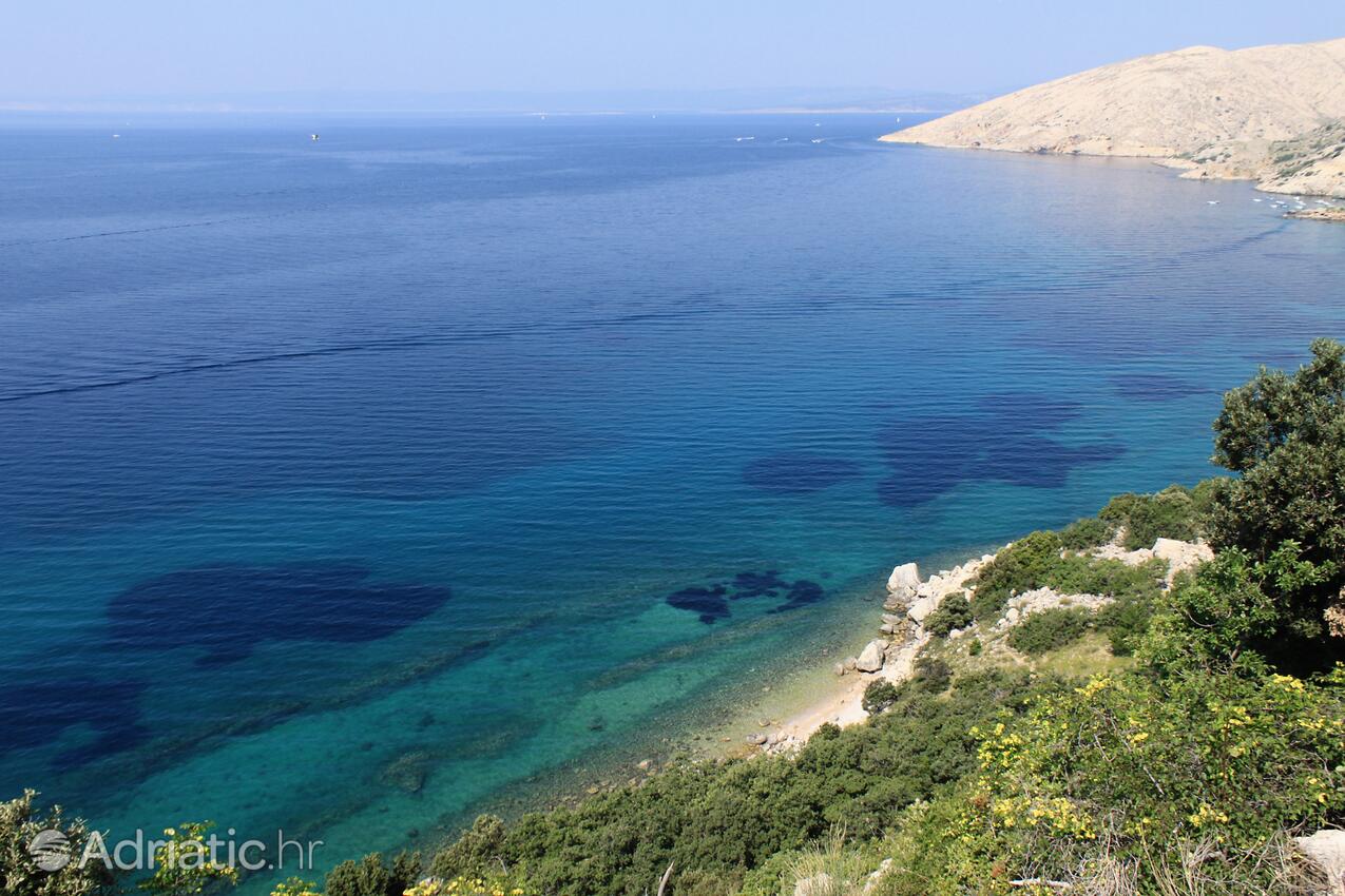 Stara Baška na otoku Krk (Kvarner)