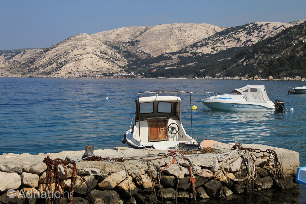 Stara Baška na otoku Krk (Kvarner)