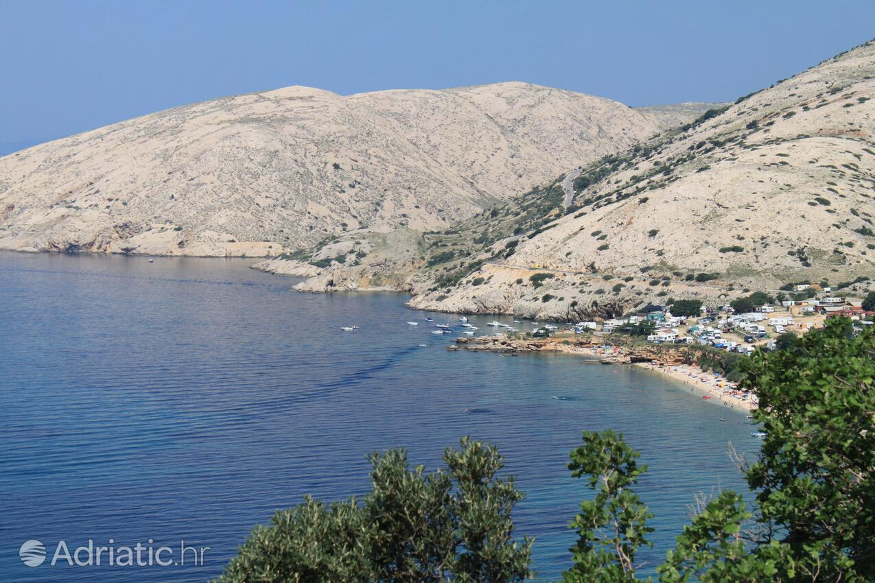 Stara Baška na otoku Krk (Kvarner)