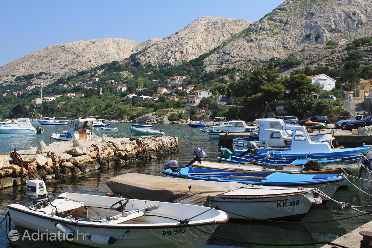 Stara Baška na otoku Krk (Kvarner)