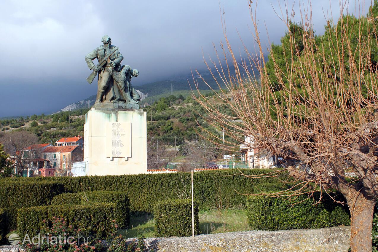 Gornja Podgora Makarska riviérán (Srednja Dalmacija)