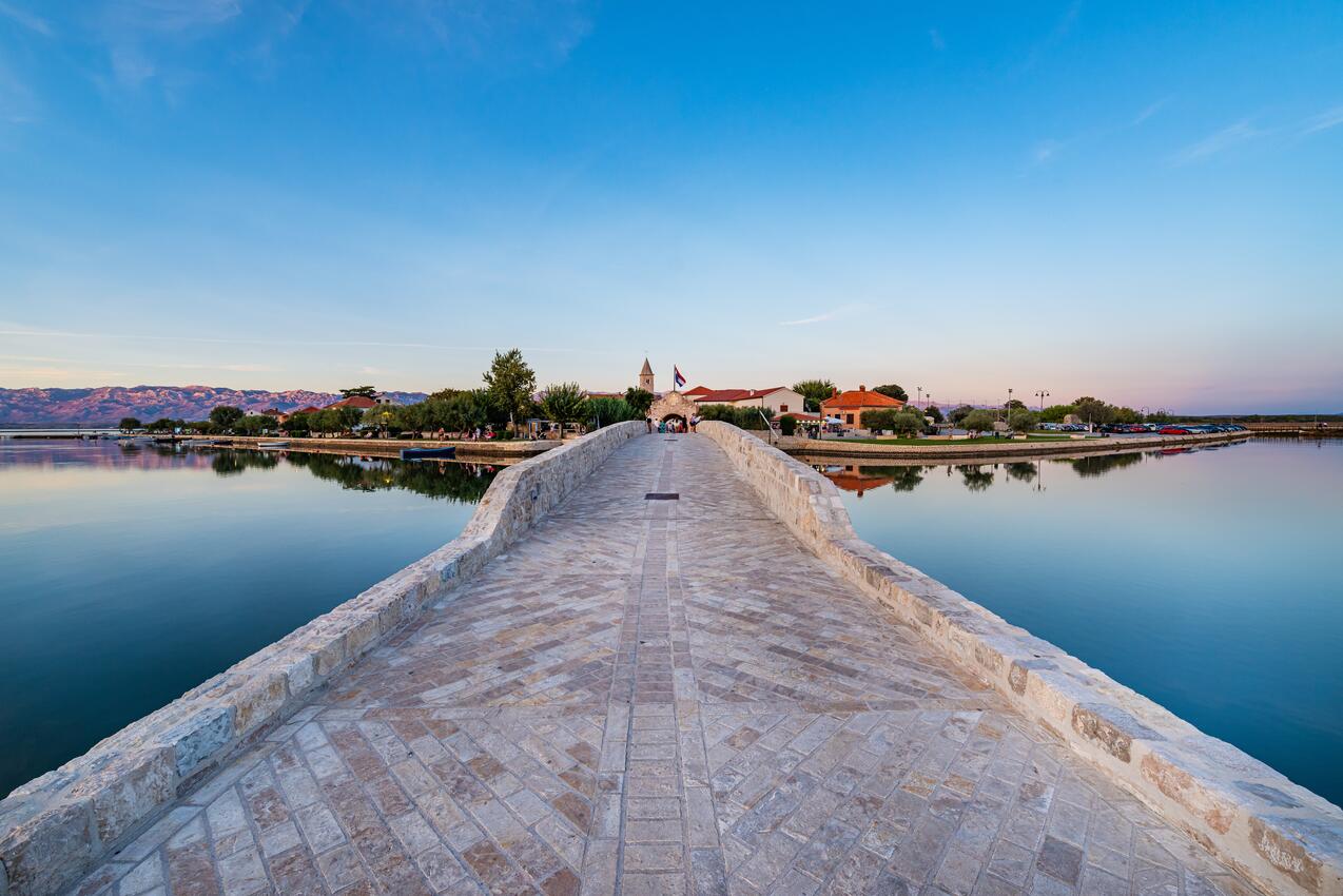 Nin pe riviera Zadar (Sjeverna Dalmacija)