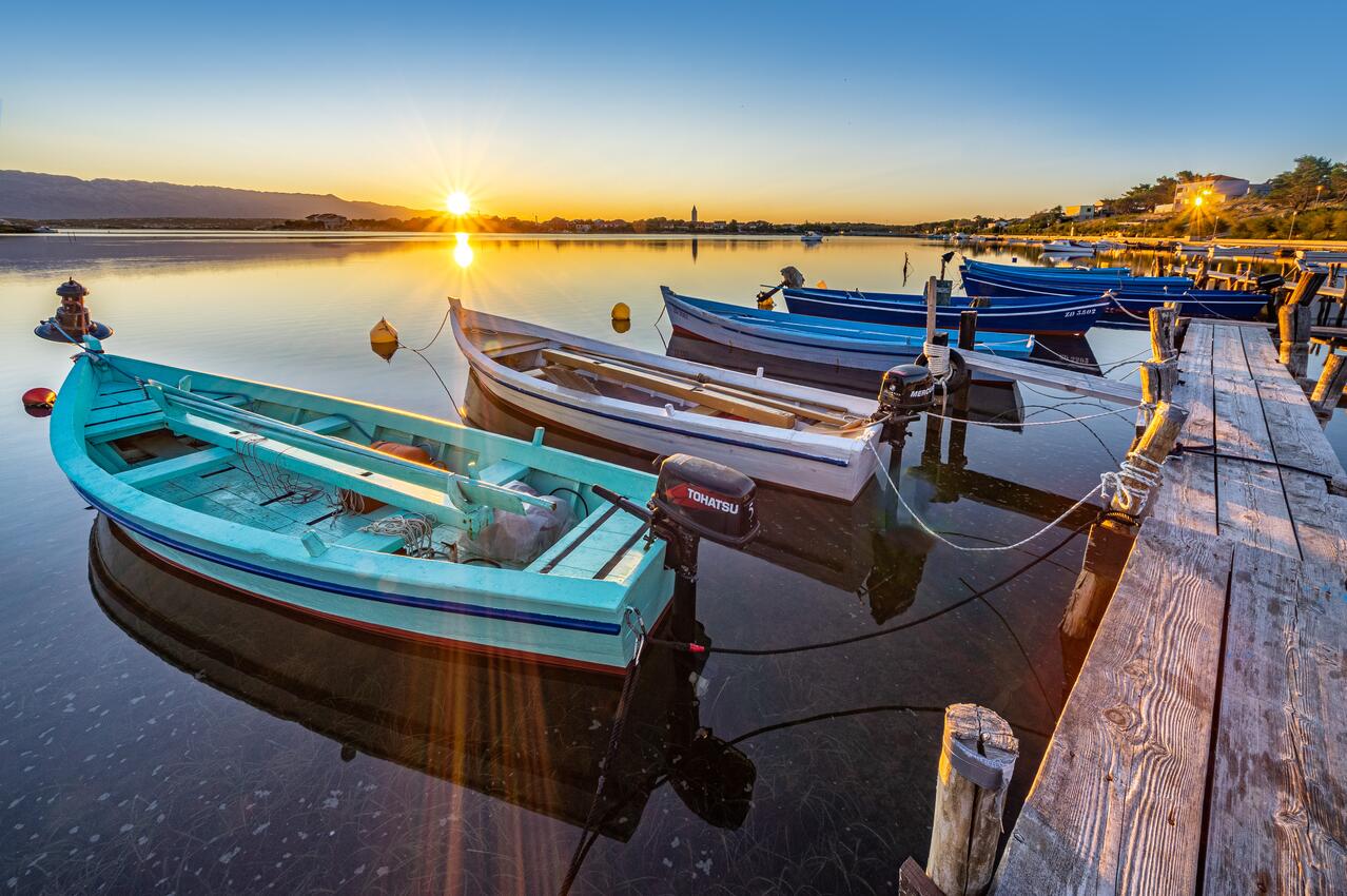Nin pe riviera Zadar (Sjeverna Dalmacija)