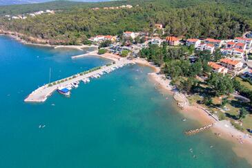 Apartmaji z bazenom Soline, Krk - 23286