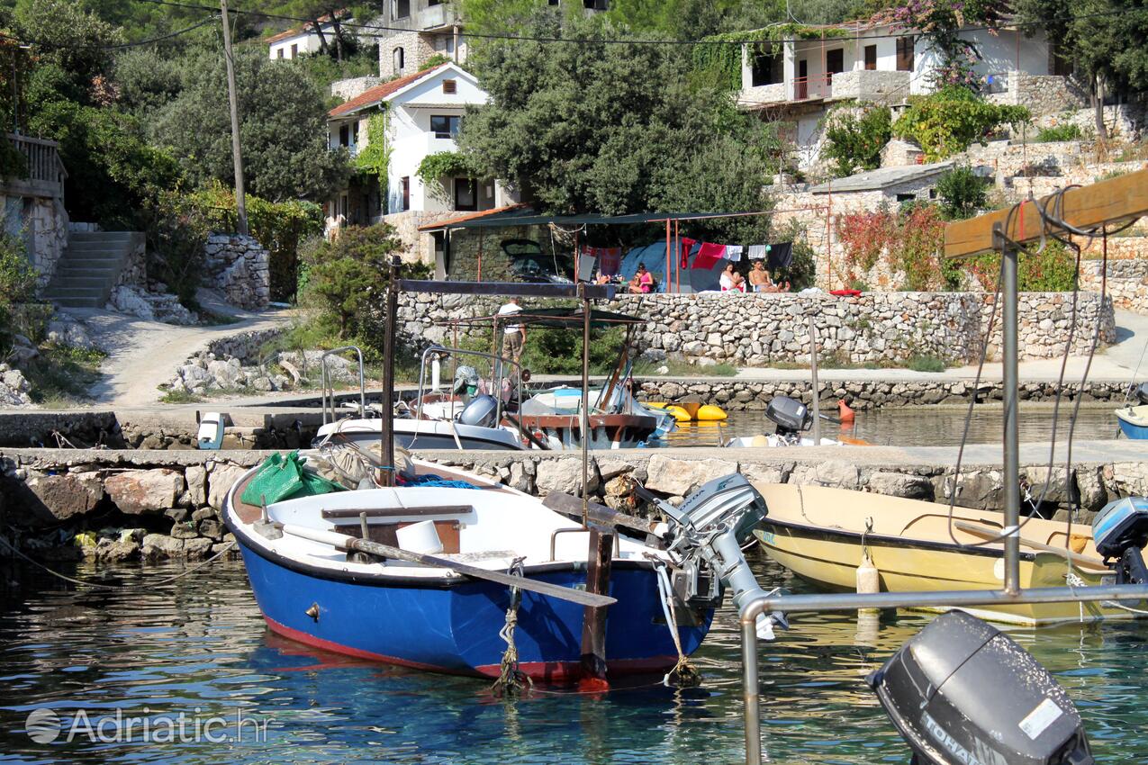 Mudri Dolac en la isla Hvar (Srednja Dalmacija)