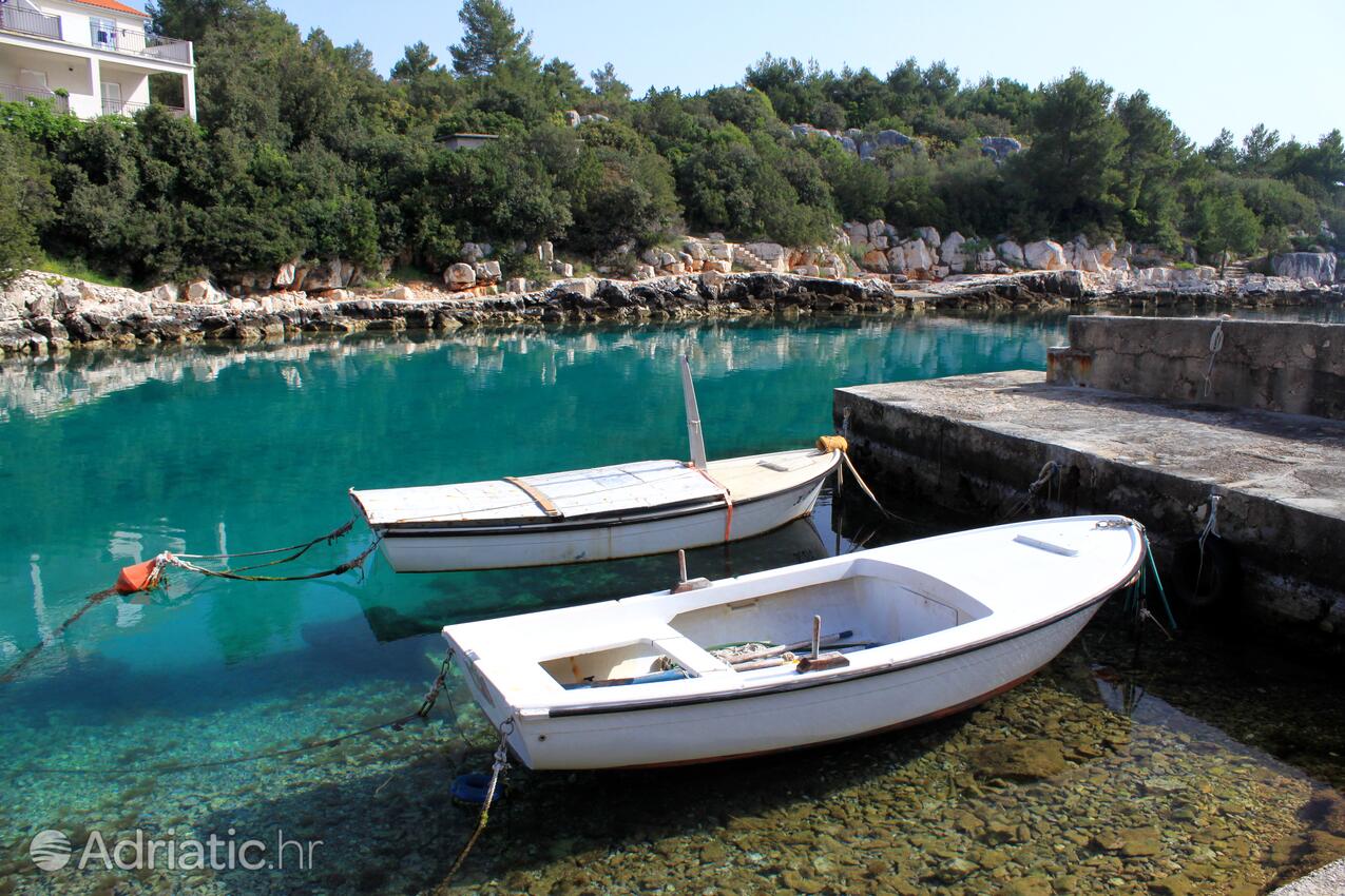 Mudri Dolac en la isla Hvar (Srednja Dalmacija)