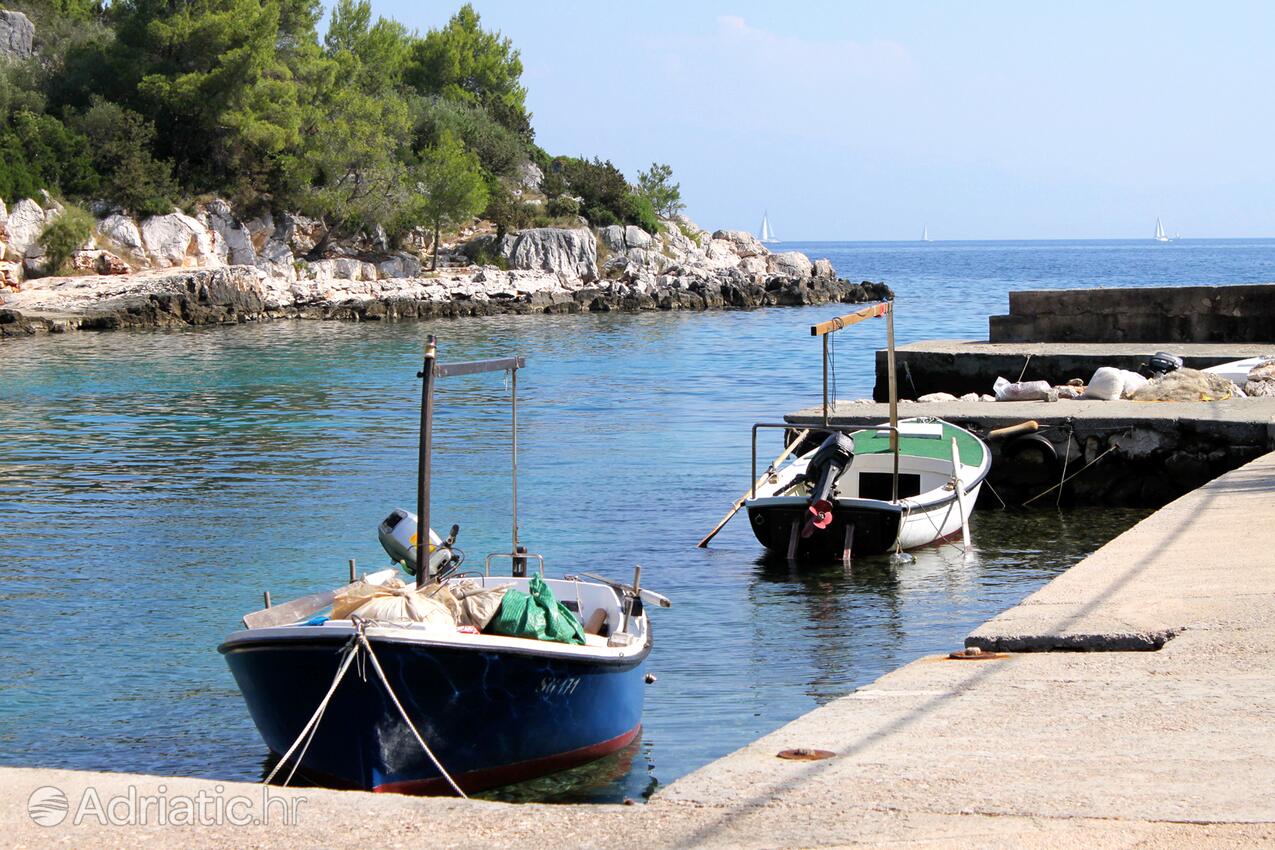 Mudri Dolac en la isla Hvar (Srednja Dalmacija)