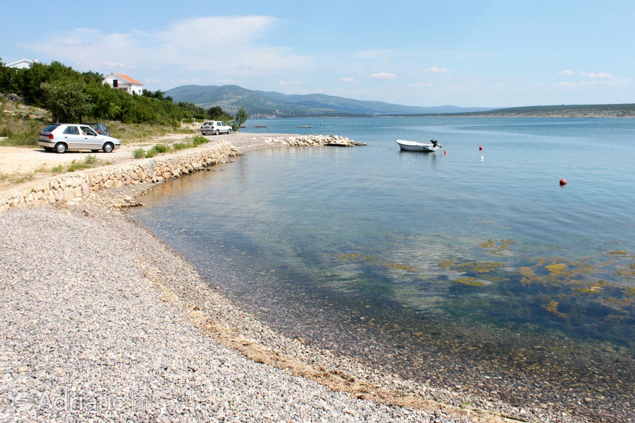 Strände in der Nähe - Ferienwohnungen am Meer Maslenica, Novigrad