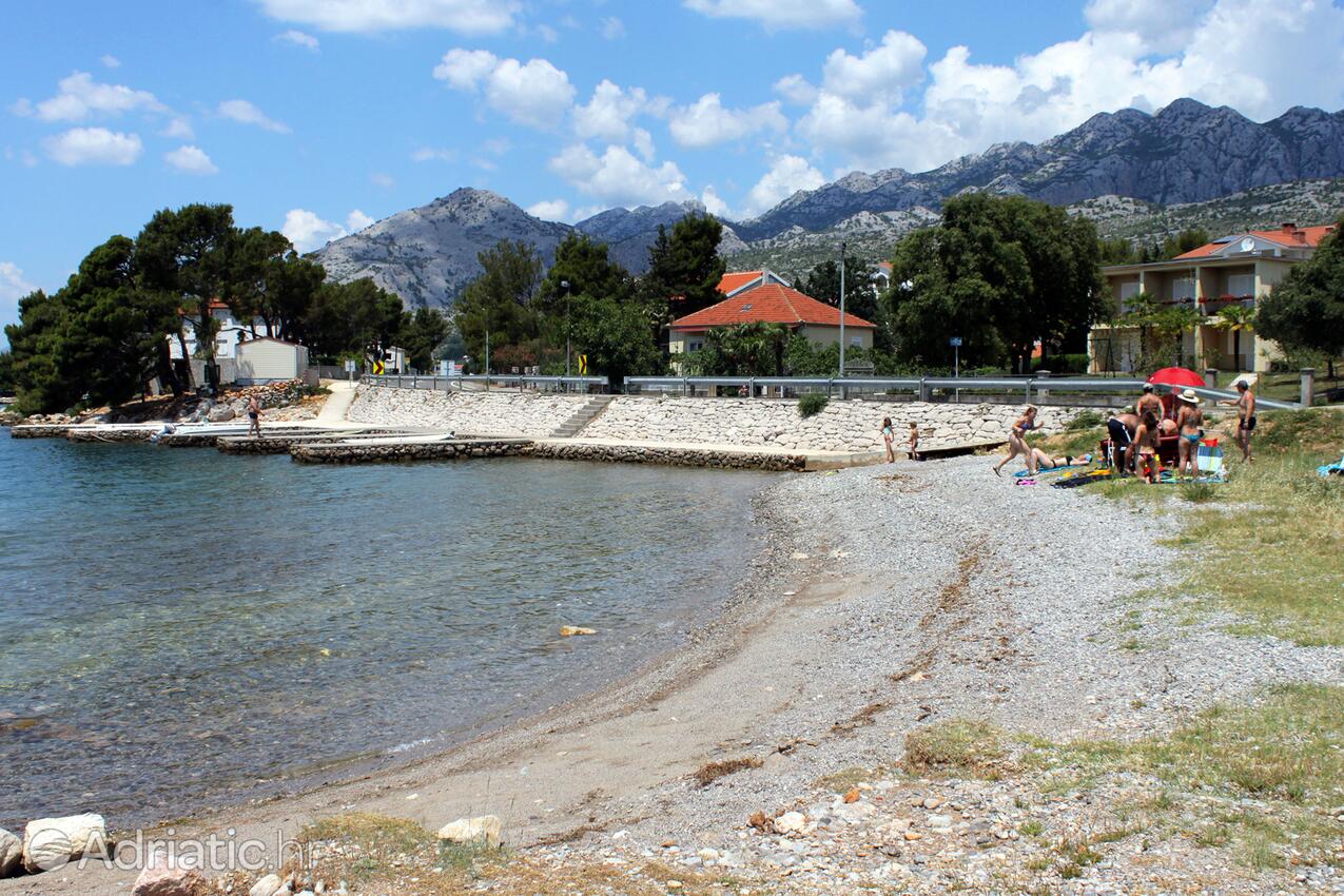 Nearby beaches - Apartments by the sea Seline, Paklenica