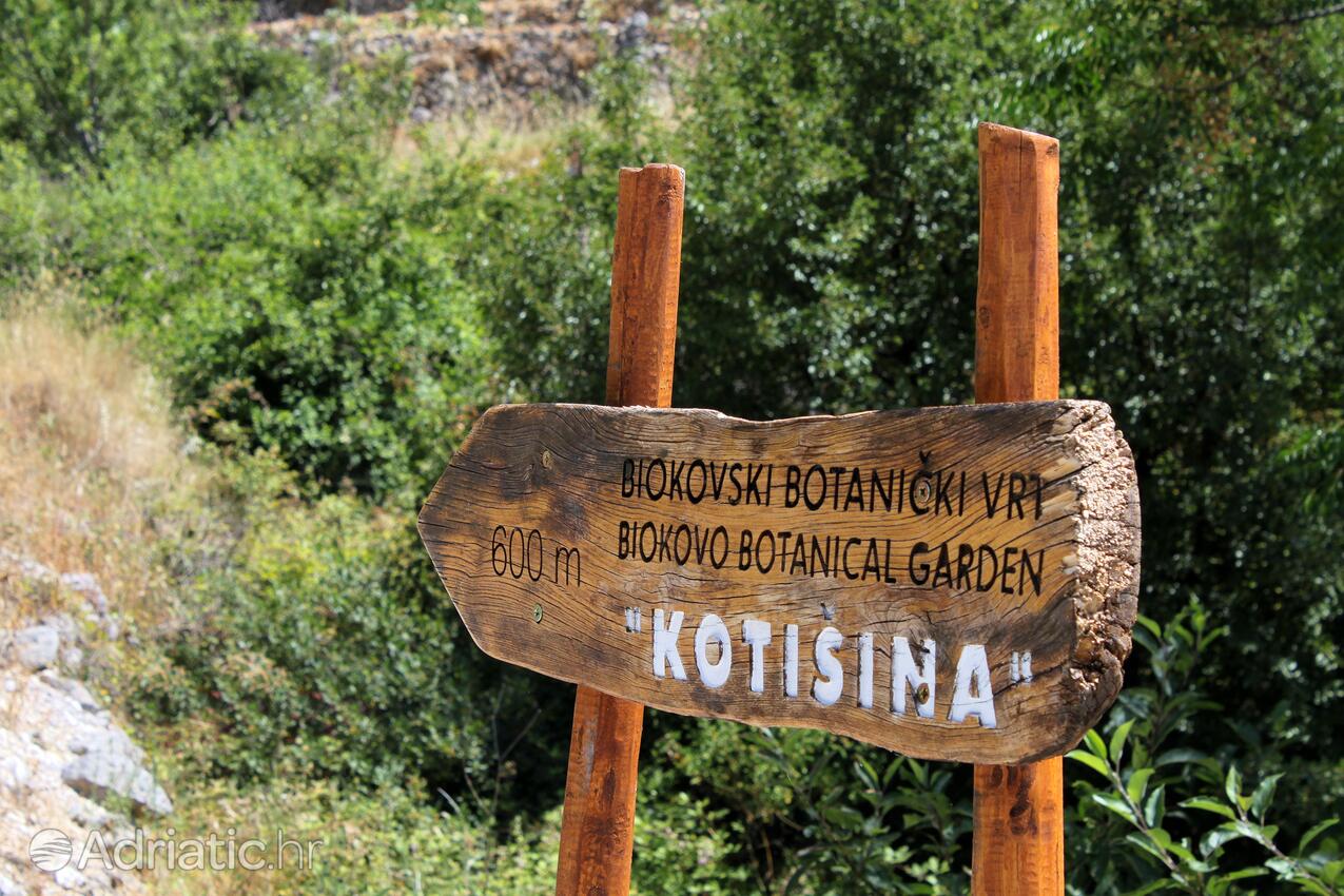 Kotišina in Makarska riviera (Srednja Dalmacija)