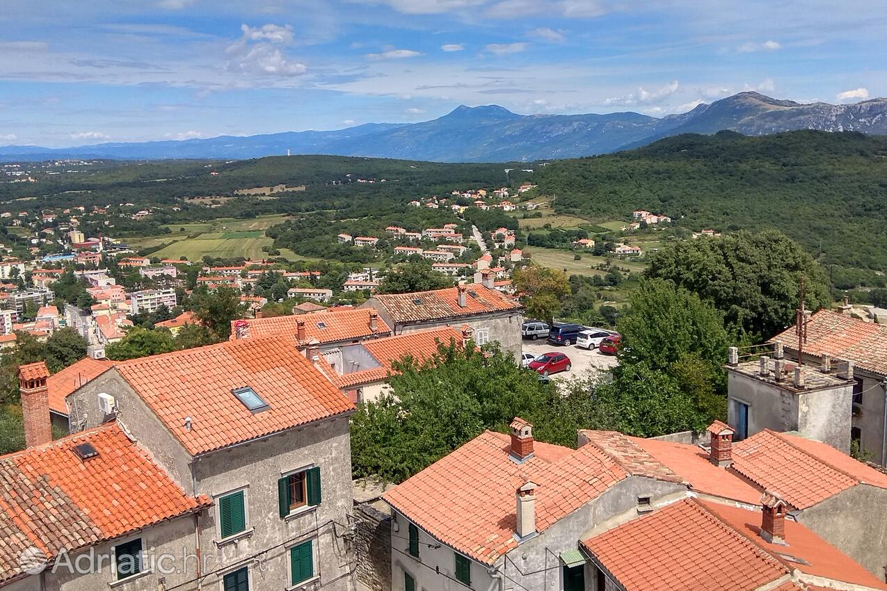 Labin dans la côte Labin (Istra)