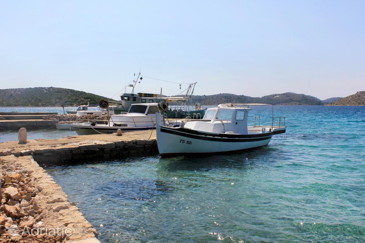 Suha Punta op de route Kornati (Sjeverna Dalmacija)