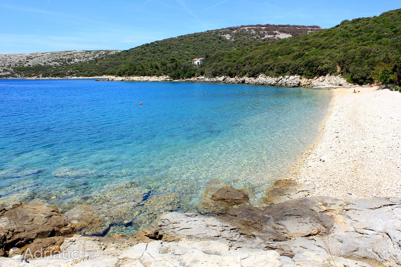 Ustrine op de route Cres (Kvarner)