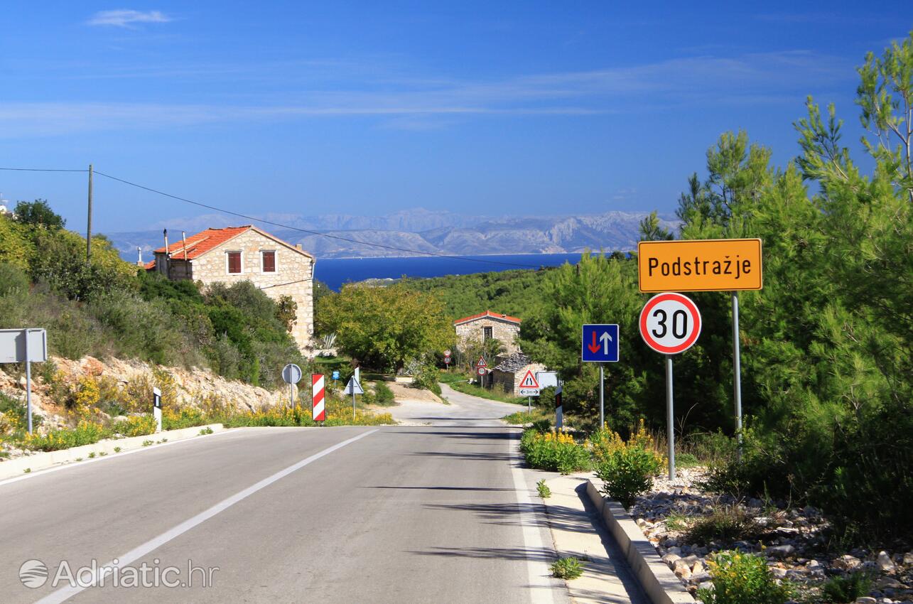 Podstražje op de route Vis (Srednja Dalmacija)