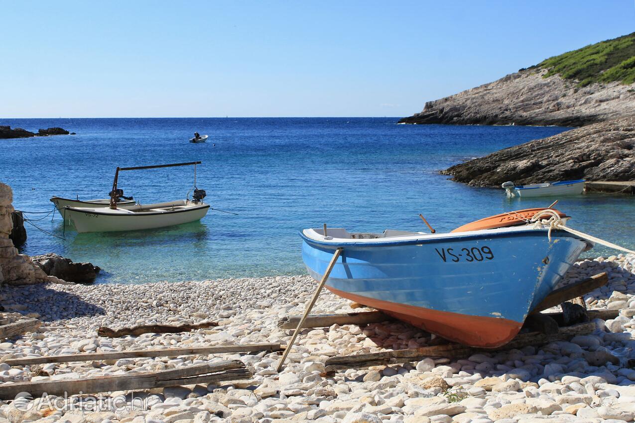 Mala Travna sull'isola Vis (Srednja Dalmacija)