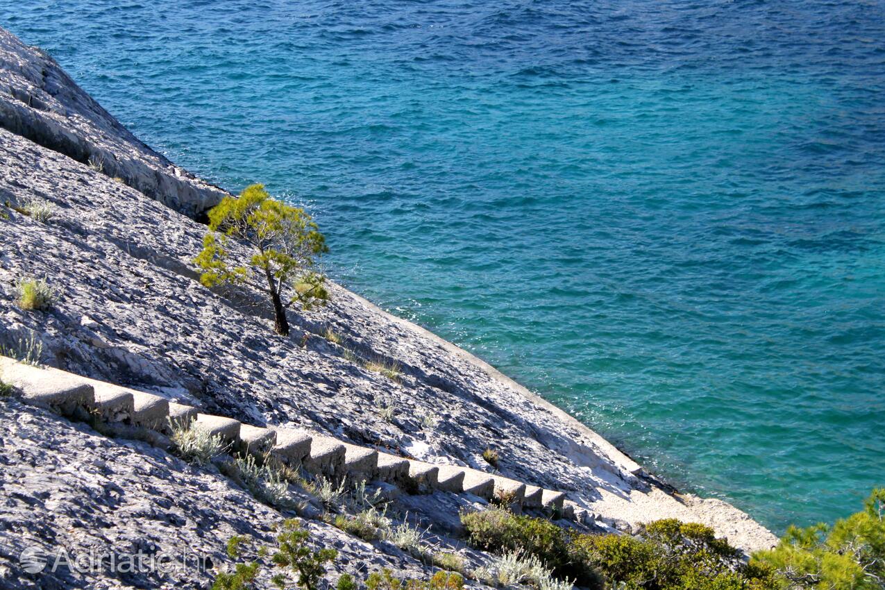 Zaraće sur l’île Hvar (Srednja Dalmacija)