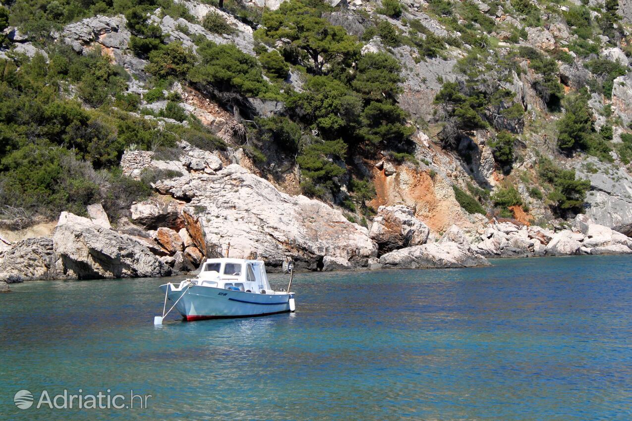 Zaraće sur l’île Hvar (Srednja Dalmacija)