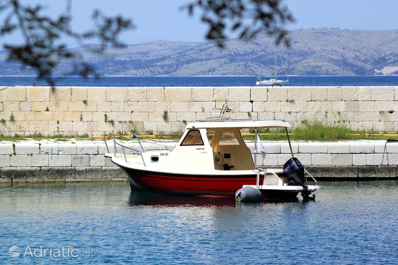 Stiniva (Brusje) Hvar szigeten (Srednja Dalmacija)