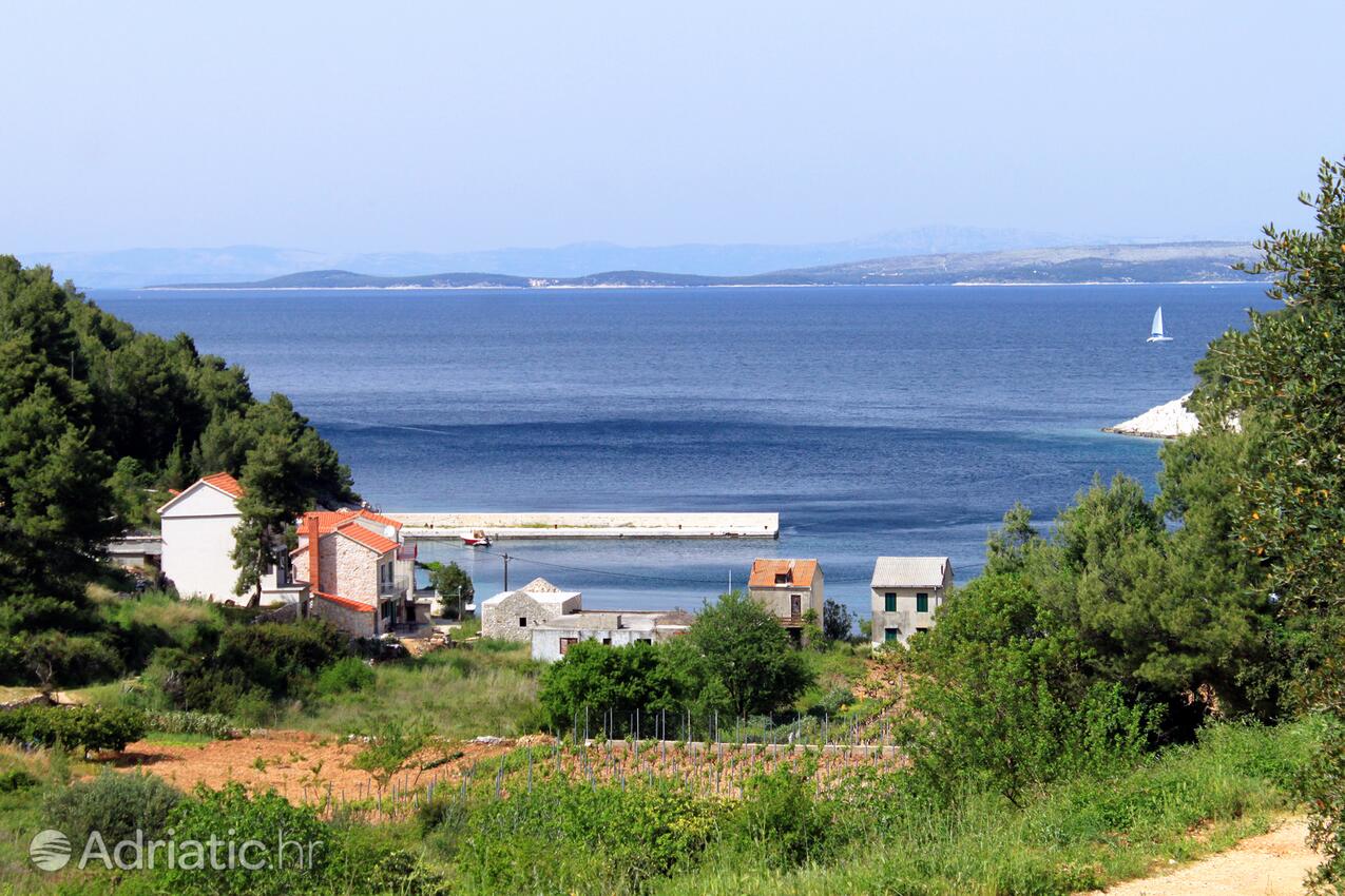 Stiniva (Brusje) на острове Hvar (Srednja Dalmacija)