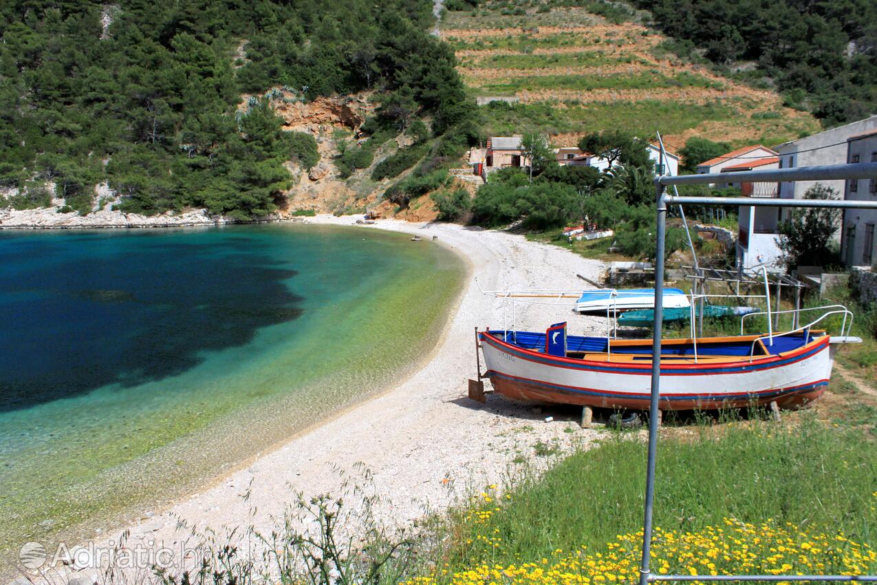 Stiniva (Brusje) på otoku Hvar (Srednja Dalmacija)