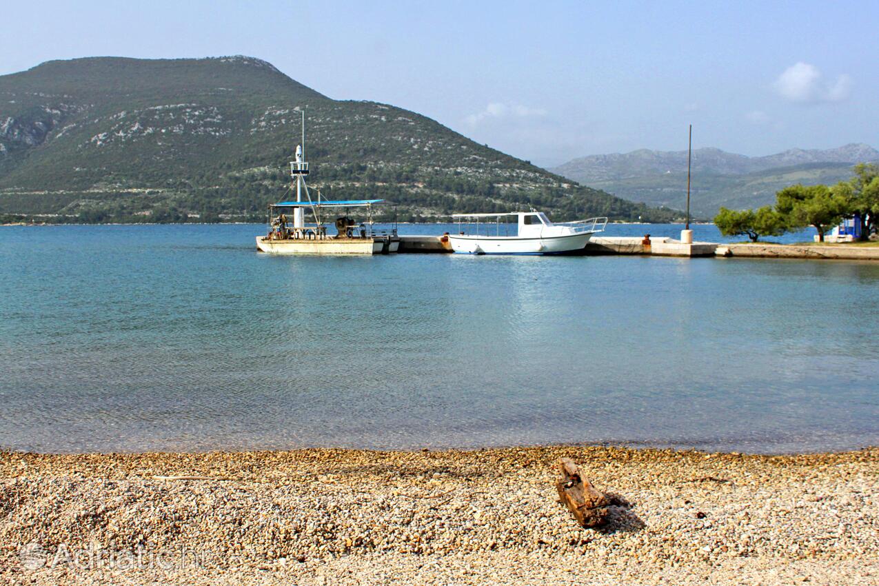 Nearby beaches - Apartments and rooms with parking space Mali Ston, Pelješac