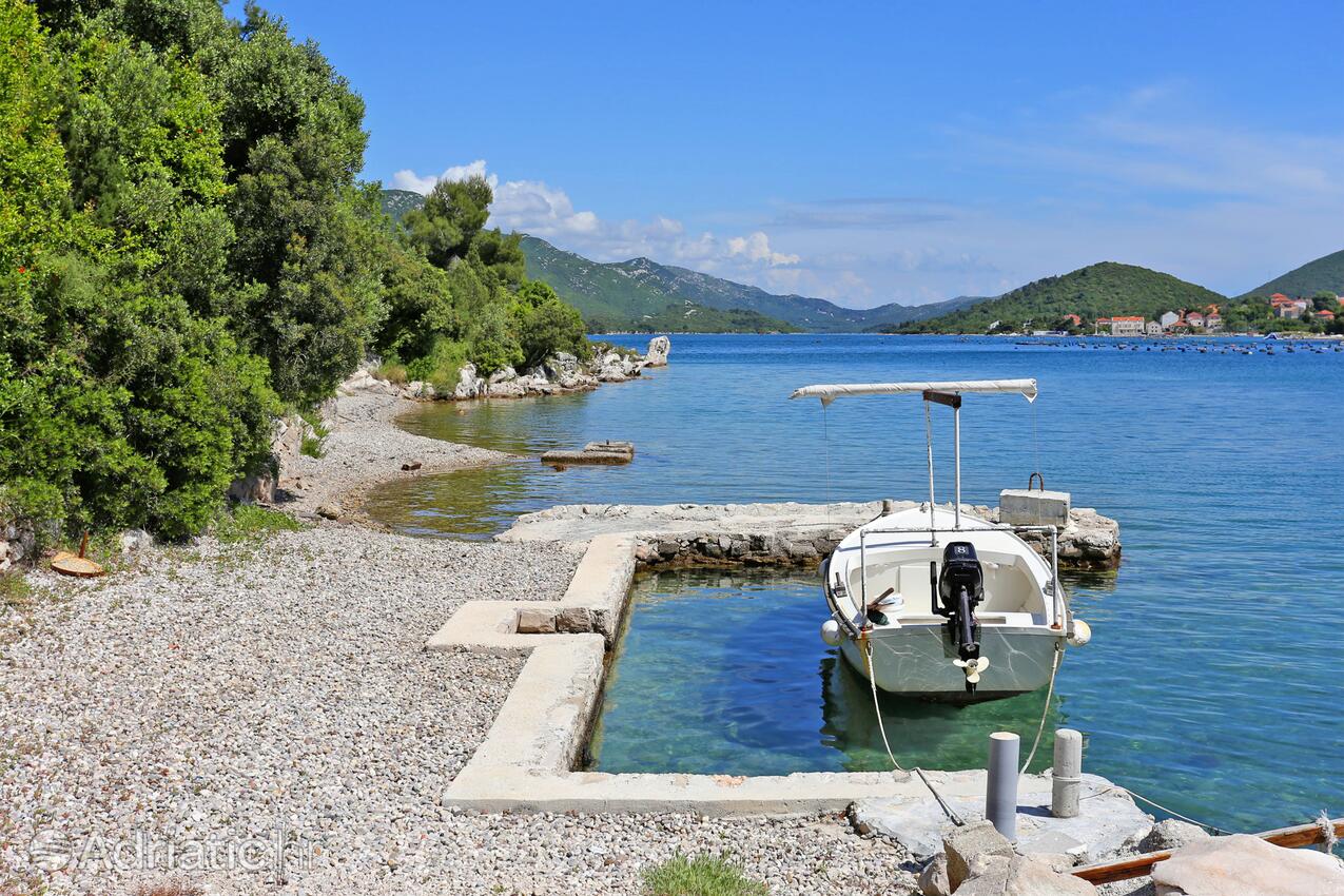 Nearby beaches - Apartments and rooms with parking space Mali Ston, Pelješac
