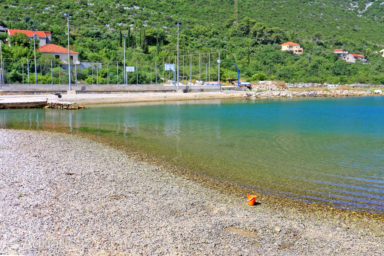 Nearby beaches - Apartments and rooms with parking space Mali Ston, Pelješac