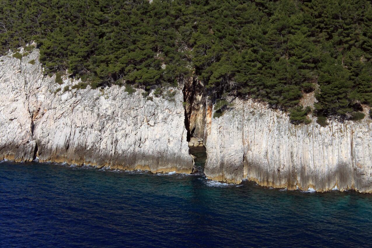 Bačva på otoku Korčula (Južna Dalmacija)