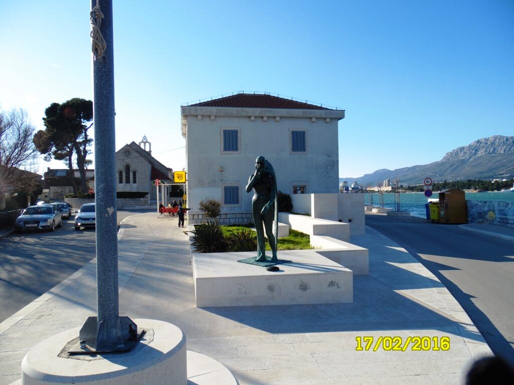 Vranjic en la ribera Split (Srednja Dalmacija)