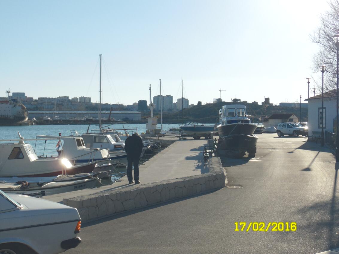 Vranjic en la ribera Split (Srednja Dalmacija)