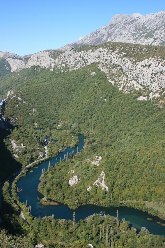 Ostrvica in Omiš riviera (Srednja Dalmacija)