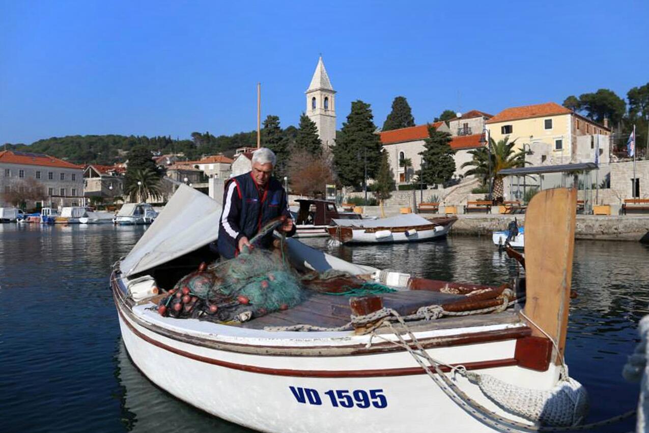 Prvić Luka on the island Prvić (Sjeverna Dalmacija)