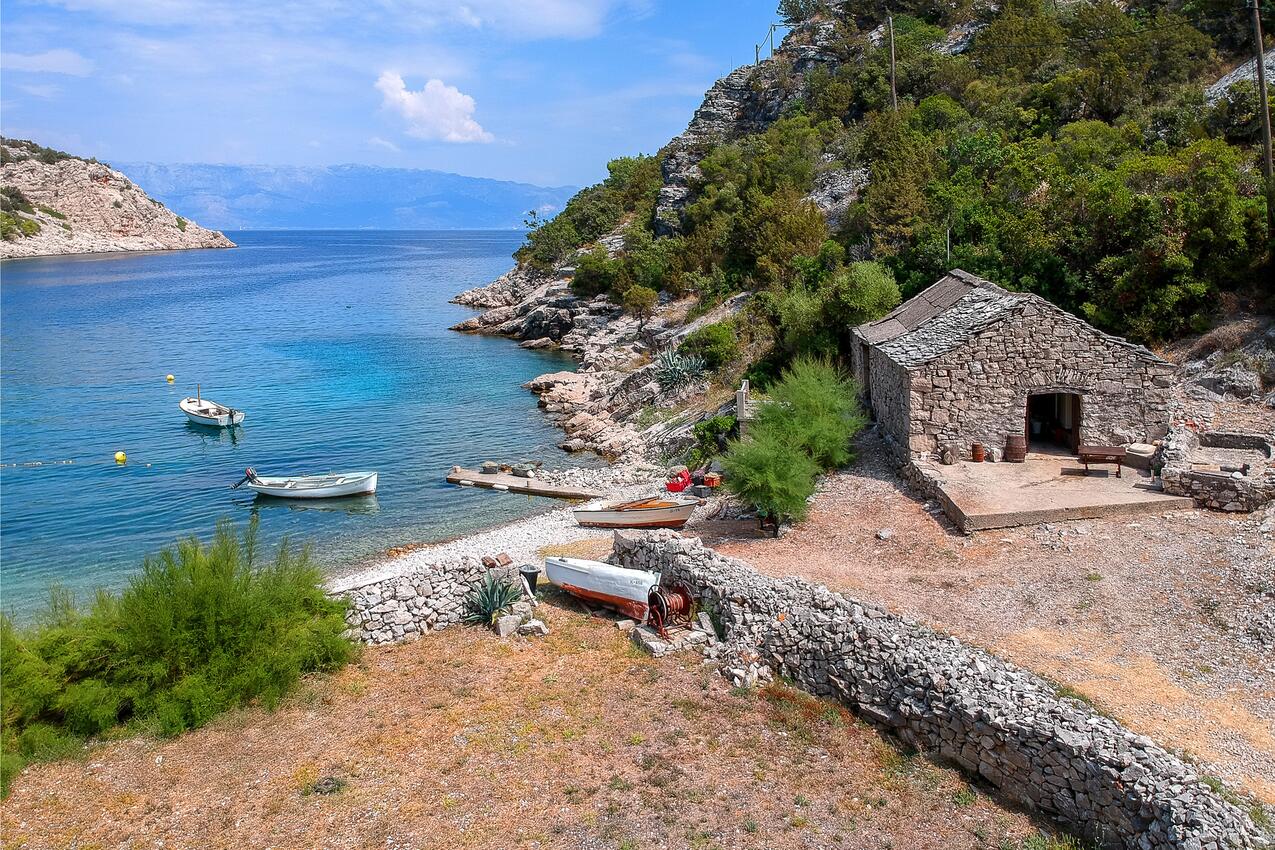 Kruševa sur l’île Hvar (Srednja Dalmacija)