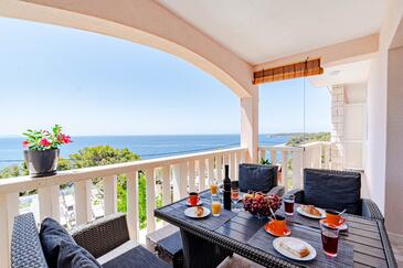 Two bedroom apartment Prižba, Korčula (A-10056-a(